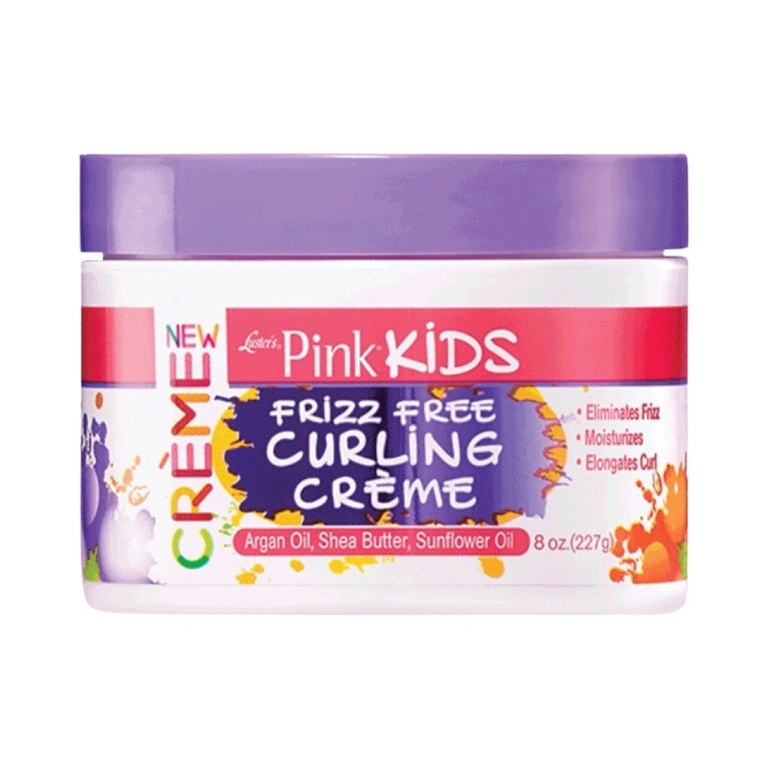 Lusters Pink Kids Frizz Free Curling Creme (Creme Definition) - 8 Oz