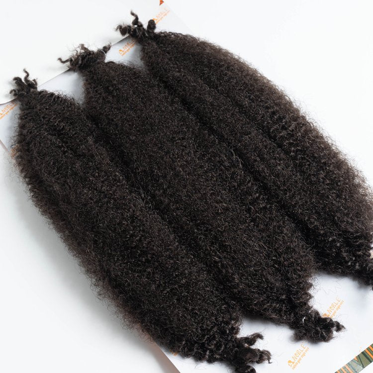 Sleek Noble Gold Synthetic 3X Springy Poppin Twist Braid 16"20"