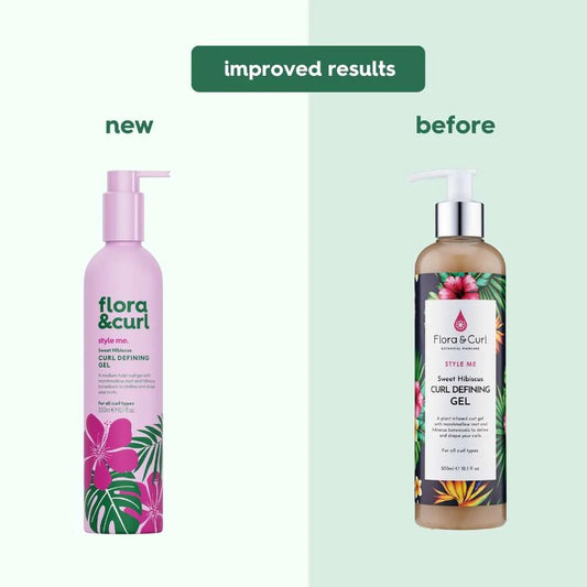Flora & Curl Sweet Hibiscus Curl Defining Gel 300ml