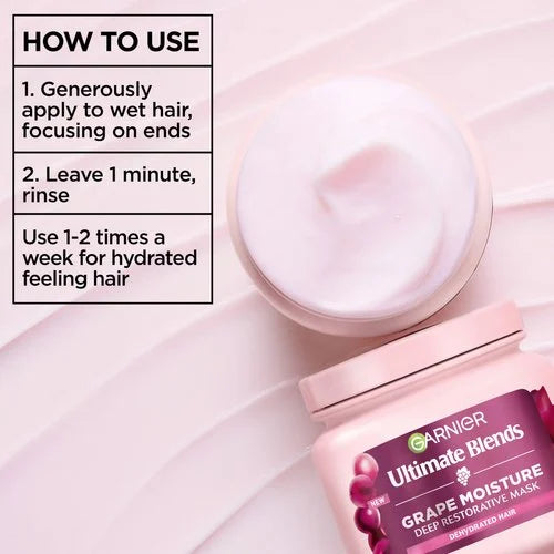 Garnier New Ub Grape Moisture Mask 340ml