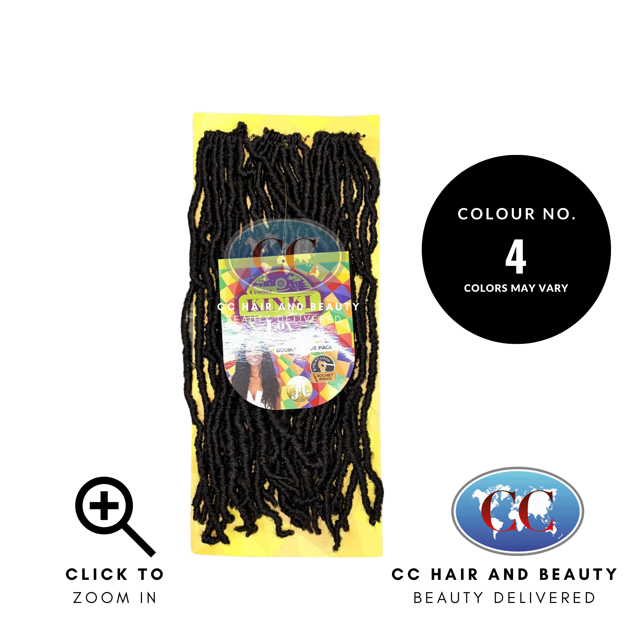 Jazzy Hair Crochet Braid Kinki Lox 14 & 18"