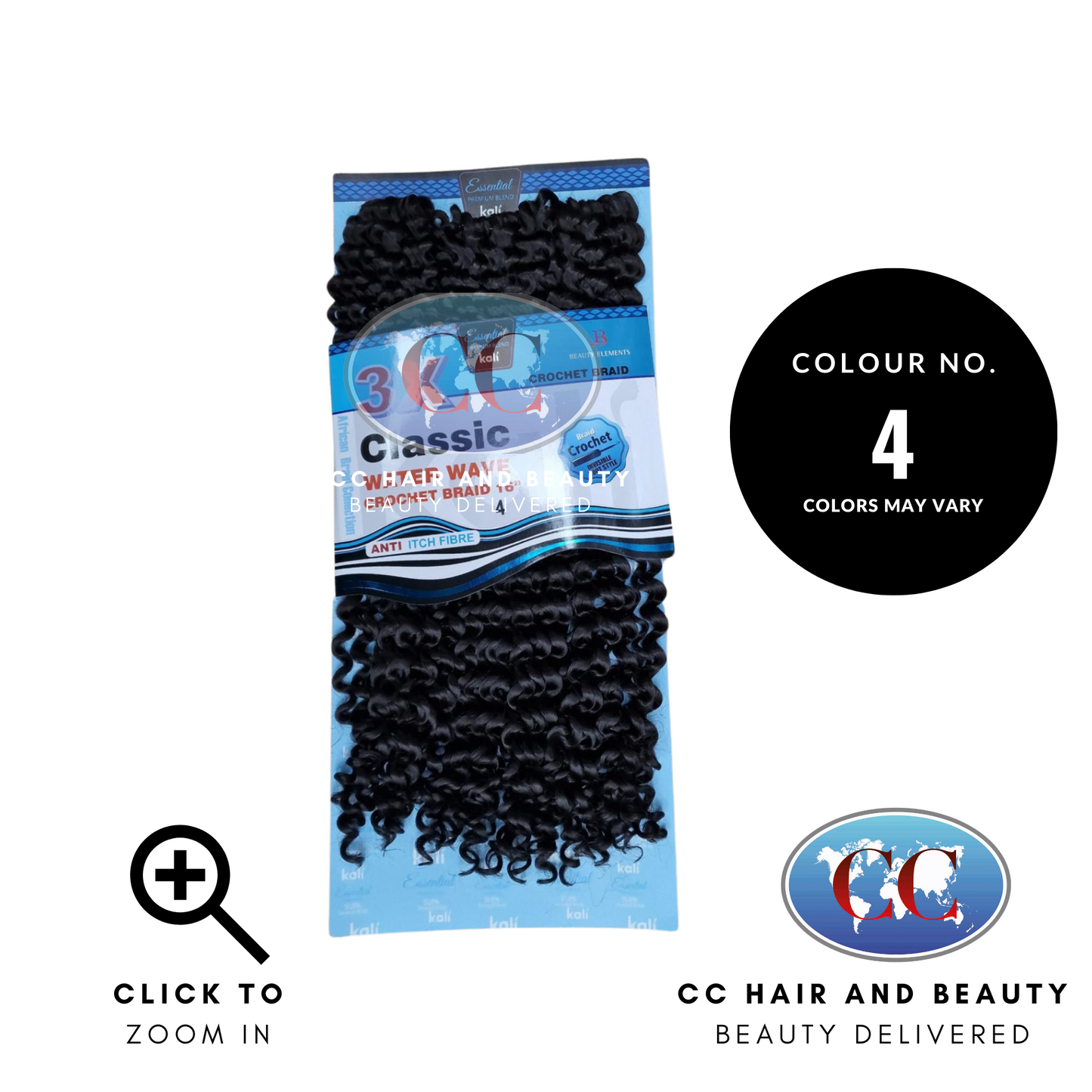 Kali Classic 3x Water Wave Crochet Braid 16"