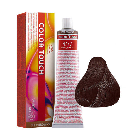 Wella Professional Color Touch  Deep Brown Demi Permanent Dyes 60Ml