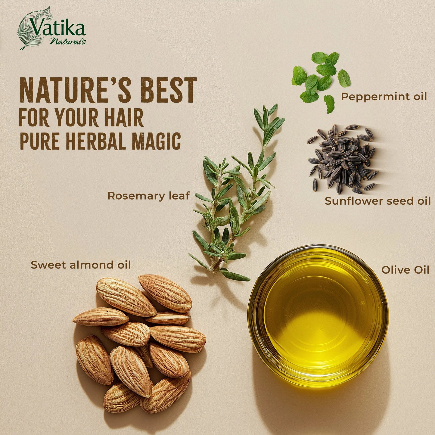 Vatika Natural Rosemary Hair Oil- 100 ML
