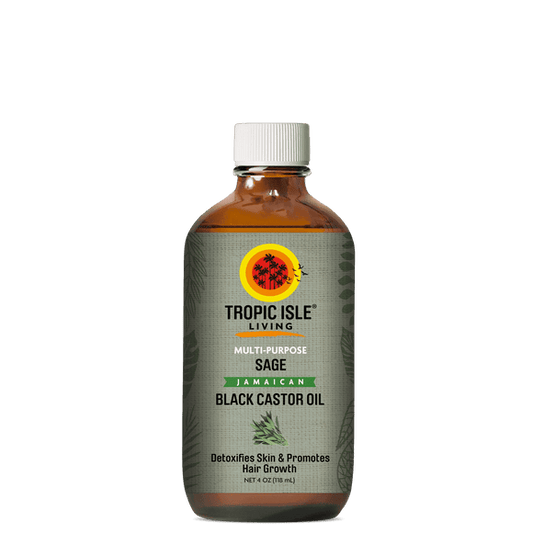 Tropic Isle Living Jamaican Black Castor Oil  Sage 118ml