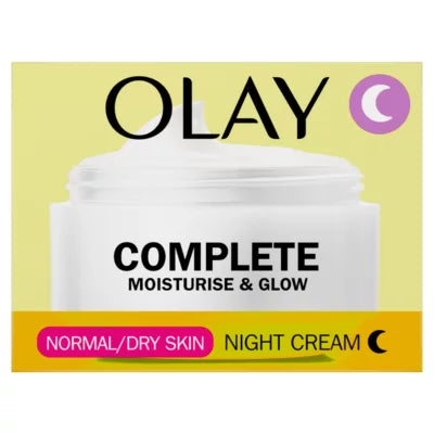 Olay Complete Moisturise & Glow Night Cream, For Healthy Glowing Skin,50ml