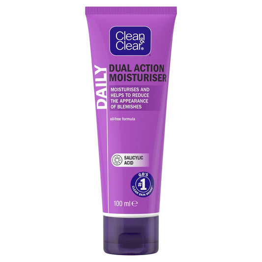 Clean & Clear Dual Action Moisturiser 100ml