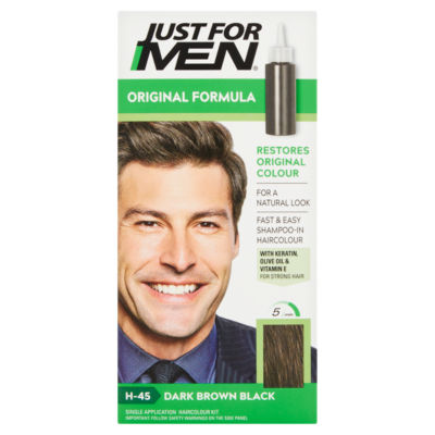 Just For Men Original Formula H - 45 Dark Brown Black