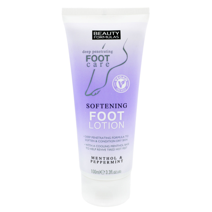 Beauty Formulas Softening Foot Lotion 100ml