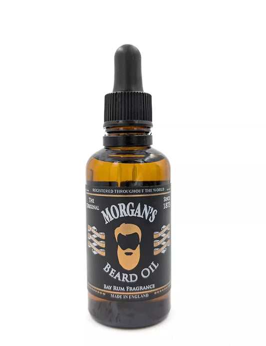 Morgans Bay Rum Beard Oil 50ml - 100% Natural Oil