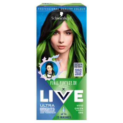 Schwarzkopf Live Semi- Permanent Ultra Bright Or Pastel Hair Dyes