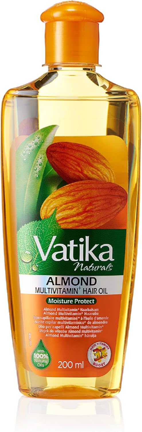 Dabur Vatika Naturals Almond Enriched Hair Oil - 200Ml