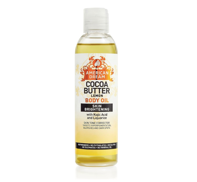 American Dream Cocoa Butter Lemon Body Oil 200ml