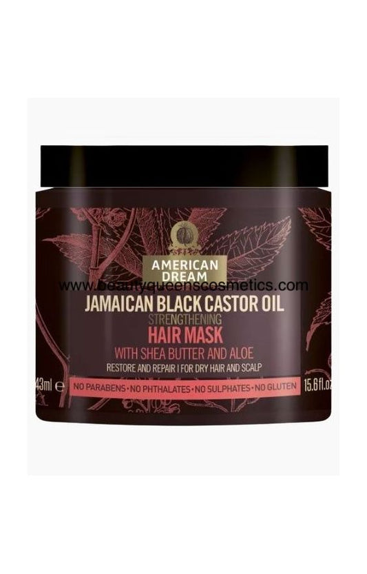 American Dream Jamaican Black Castor Oil Strengthening Hair Mask - 15.6fl.oz