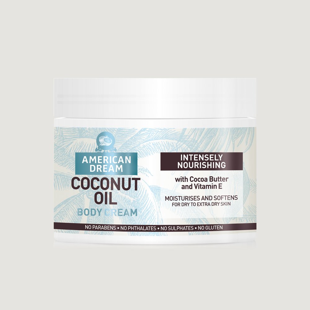 American Dream Coconut Oil Body Cream 500ml