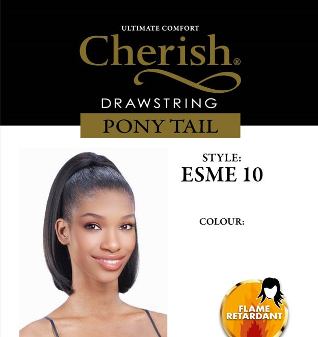 Cherish Drawstring Ponytail - ESME 10