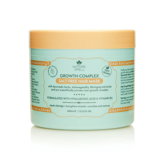 Nature Spell Growth Complex Salt Free Hair Mask - 13.52oz