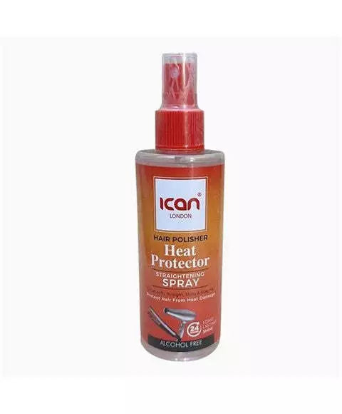 Ican Hair Polisher Heat Protector Straightening Spray 207 ml