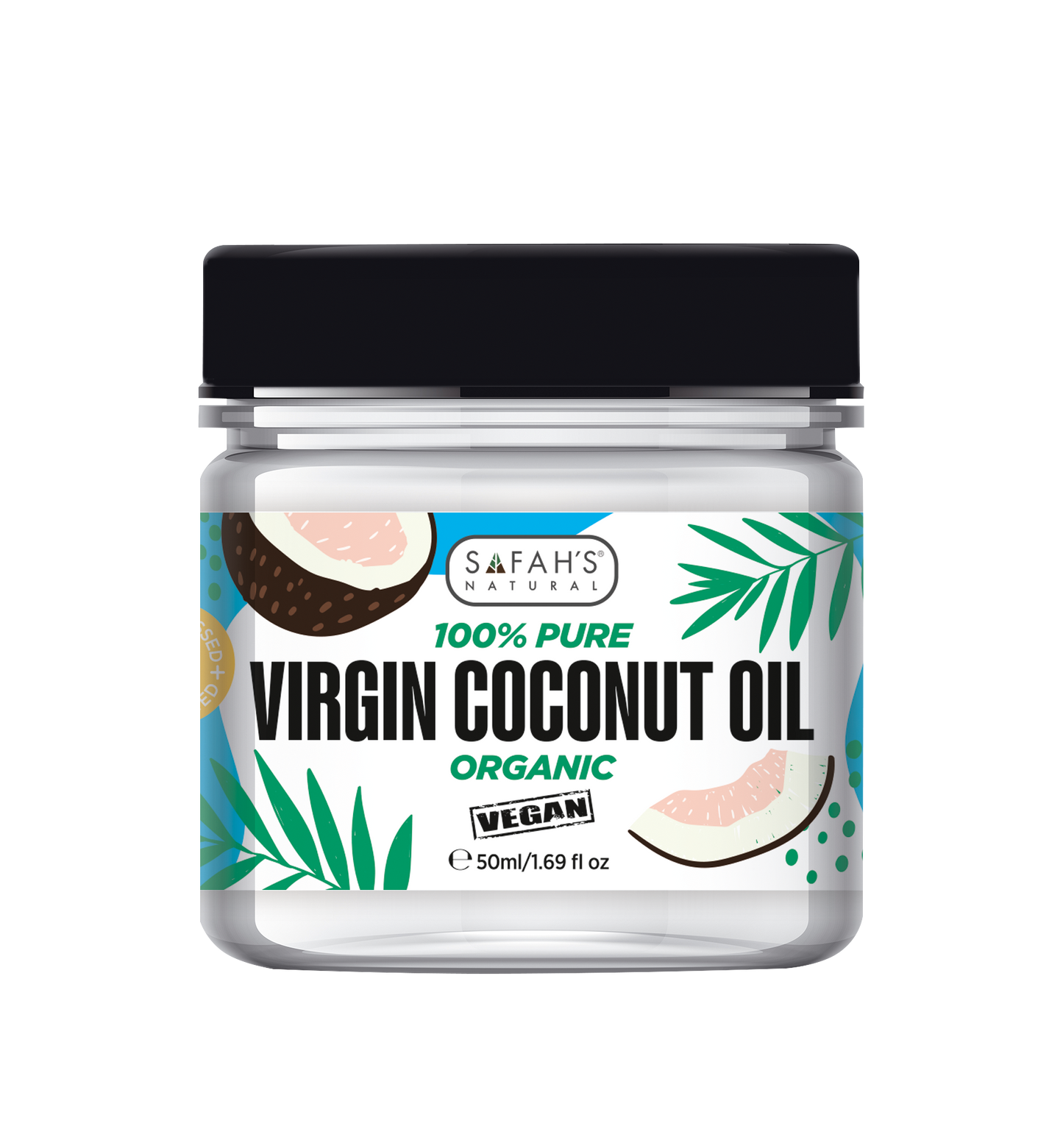 Safah's Natural 100% Pure Virgin Coconut Oil 115ml