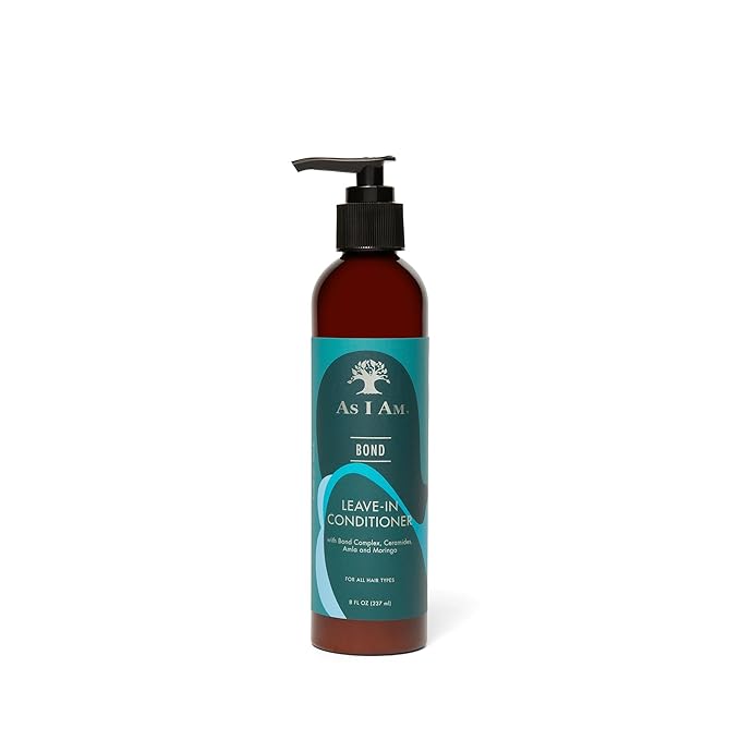 As I Am Bond Leave-In Conditioner With Moringa, Amla, & Ceramides 8oz