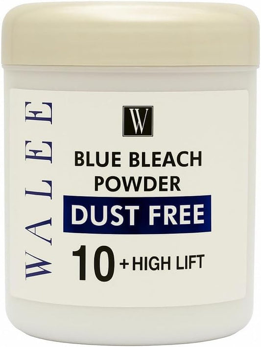 Walee Blue Bleach Powder Dust Free 10 High Lift Hair Bleach