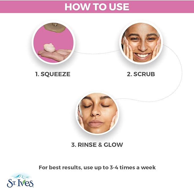 St. Ives Even & Bright Pink Lemon & Mandarin Orange Scrub