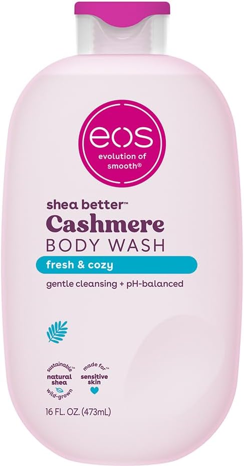 eos Cashmere Body Wash Fresh & Cosy Moisturising Shower Gel 16Oz