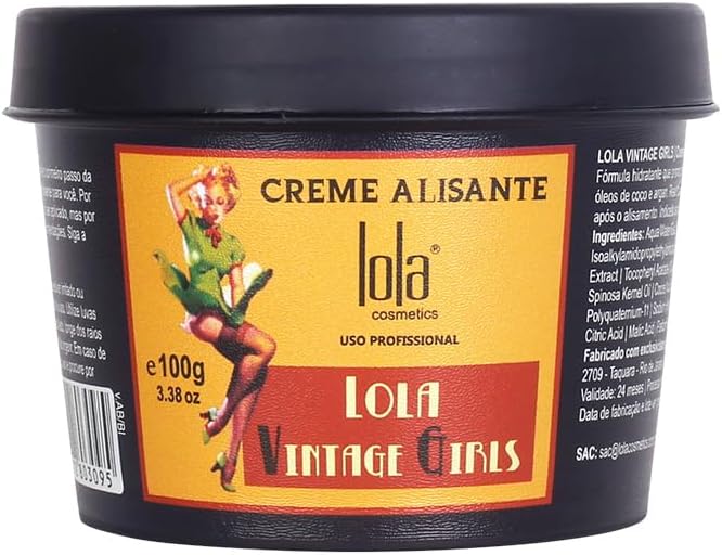 Lola From Rio Hair Vintage Girl Smoothing Cream 100g