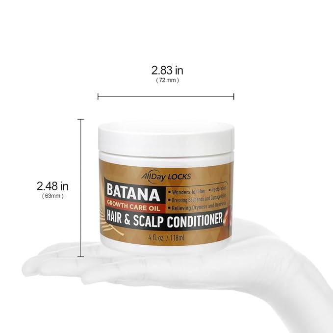 Allday Locks Batana Scalp Conditioner For Scalp Nourishment 4oz