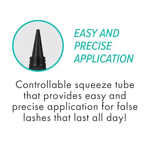 Absolute New York Individual Eyelash Adhesive - Black & Clear
