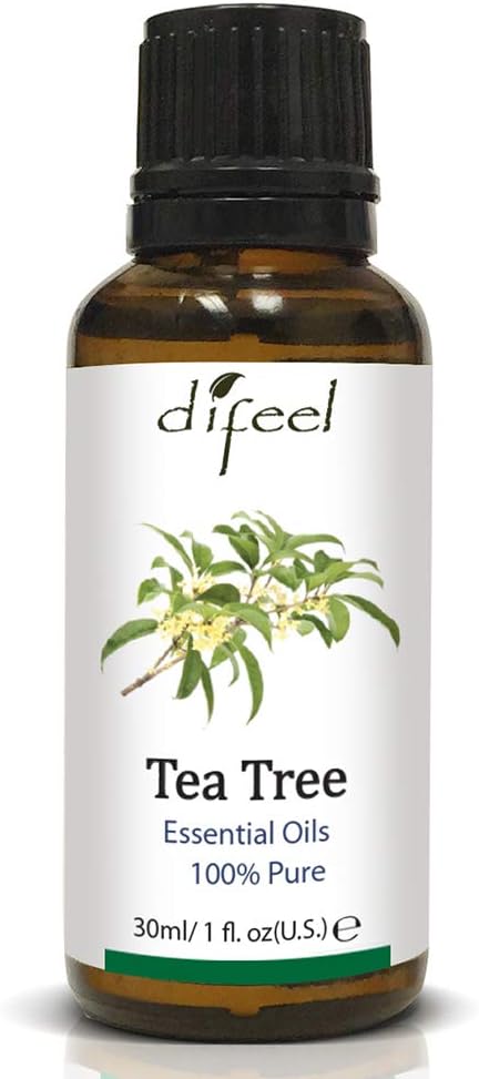 Difeel Essential Oils 100% Pure Tea Tree Oil 1 Oz