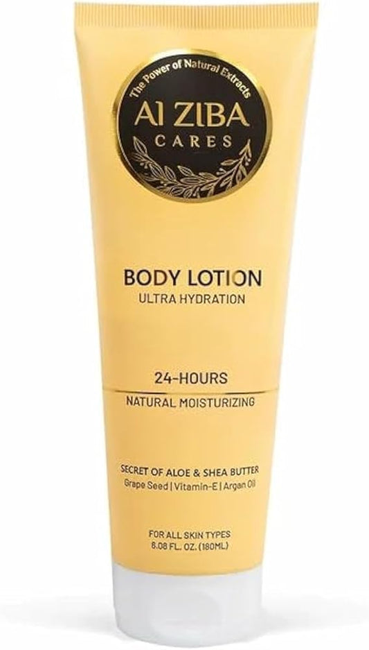 Alziba Cares Ultra Moisturizing Natural Body Lotion 180ml