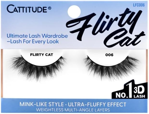 CATTITUDE 3D Lashes - Flirty Cat