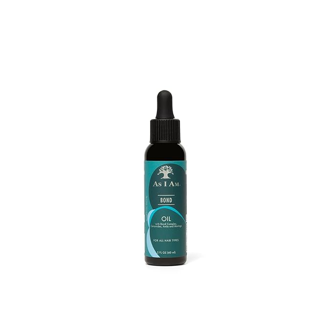 As I Am Bond Oil With Moringa, Amla, & Ceramides 2oz