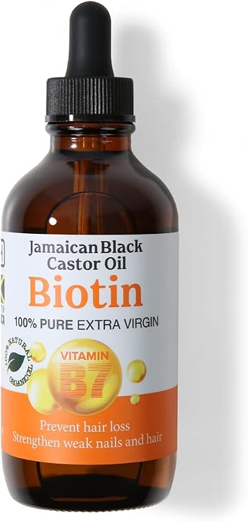 Absolute New York Jamaican Black Castor Oil Hot 100% Natural Biotin Oil 120ml