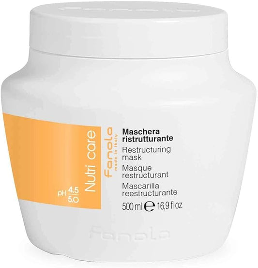 Fanola Nourishing Restructuring Mask Damaged Hair 500ml