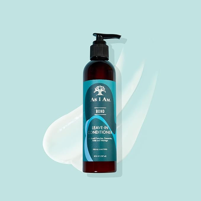 As I Am Bond Leave-In Conditioner With Moringa, Amla, & Ceramides 8oz