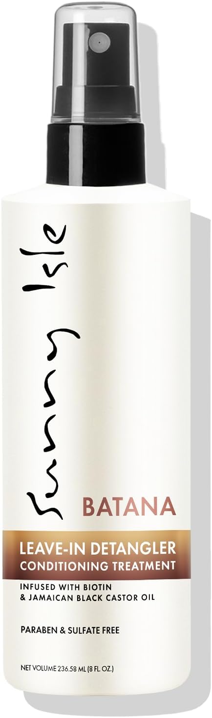 Sunny Isle Batana Leave-In Detangler Conditioner 8oz