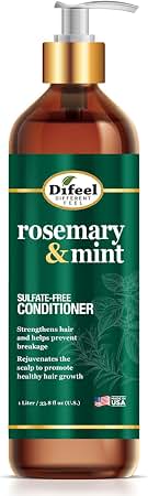 Difeel Rosemary And Mint Hair Strengthening Conditioner With Biotin 1Ltr