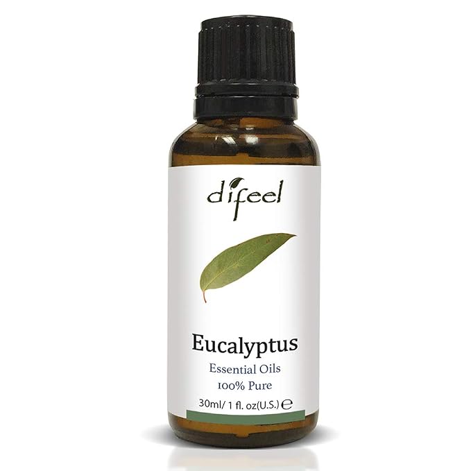 Difeel Essential Oils 100% Pure Eucalyptus Oil 1 ounce