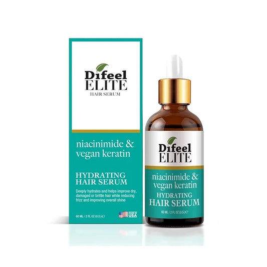 Difeel Niacinamide & Vegan Keratin Hydrating Hair Serum 1.65 oz