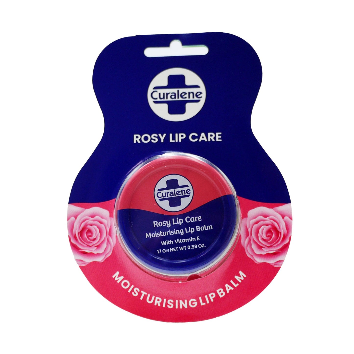 Curalene Lip Care Rosy Moisturising Lip Balm 17g