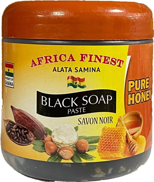 Africa Finest Alta Samina Black Soap Fusion Savon Noir 450 ml