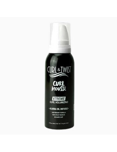 Ebin New York Curl And Twist Xtreme Curl Volumizing Curl Mousse 80 Ml