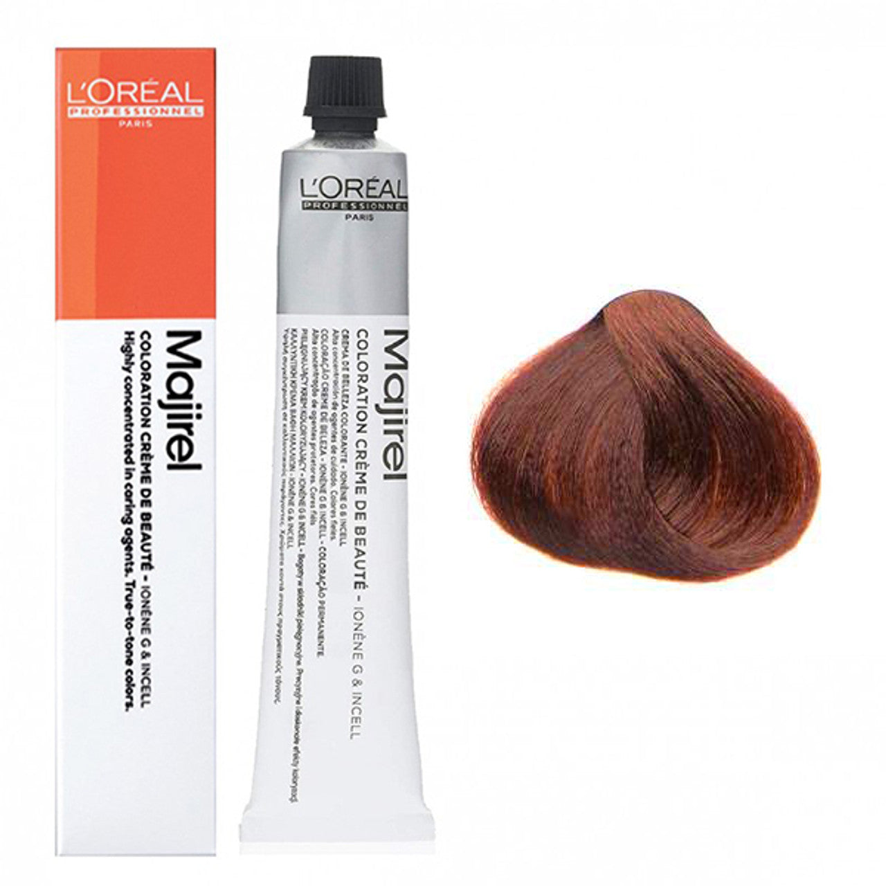 L'Oreal Majirel 6.45 50ml - Dark Copper Mahogany Blonde