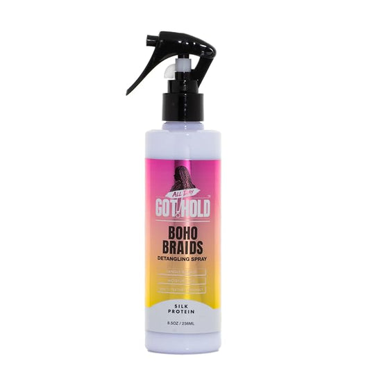 All Day Got Hold Boho Braids Leave In Detangling Spray 8.5oz
