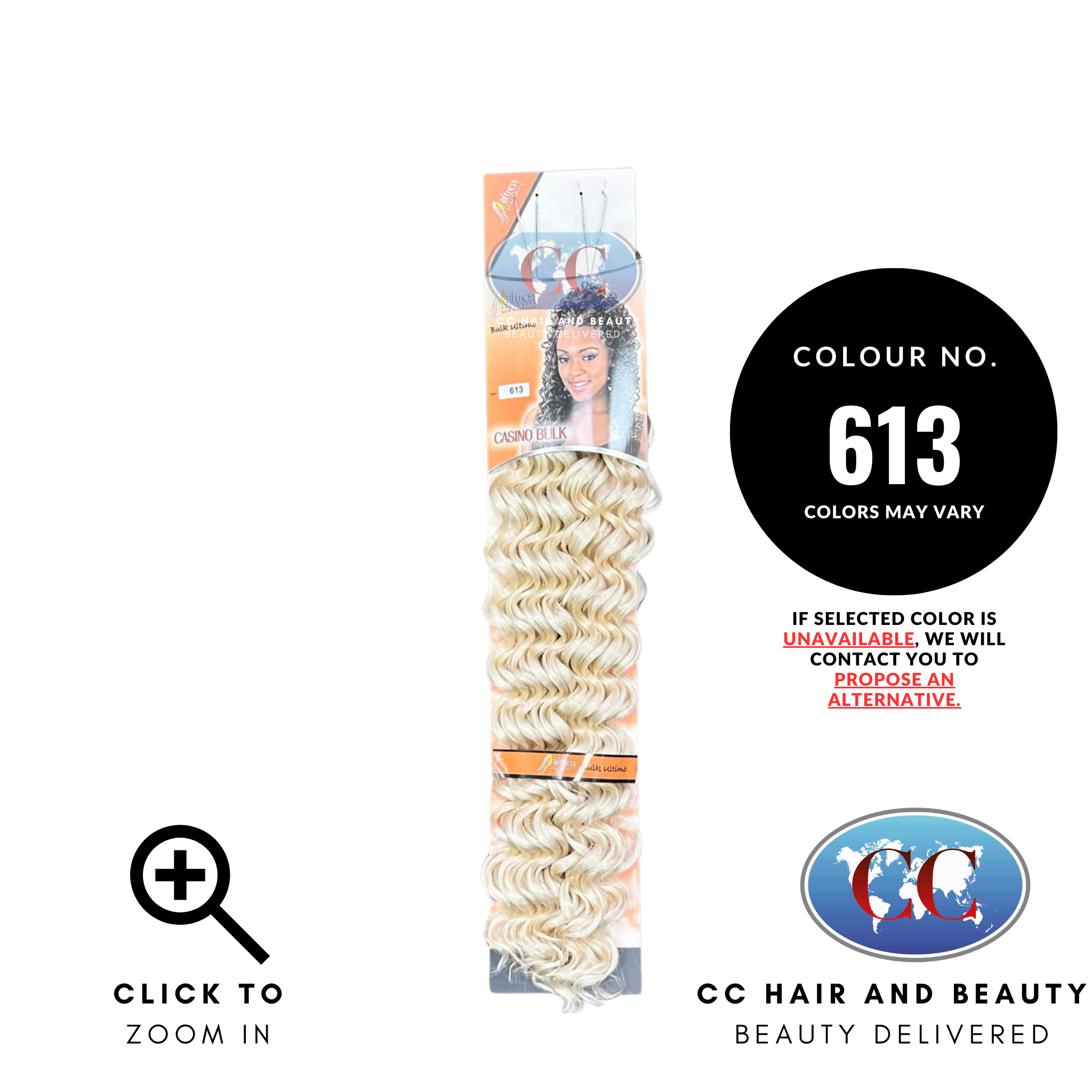 Aftress Casino Bulk Synthetic Hair Braiding- colour 613