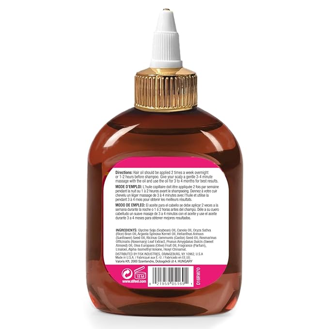 Difeel Rice Water Premium Hair Oil 7.1 oz