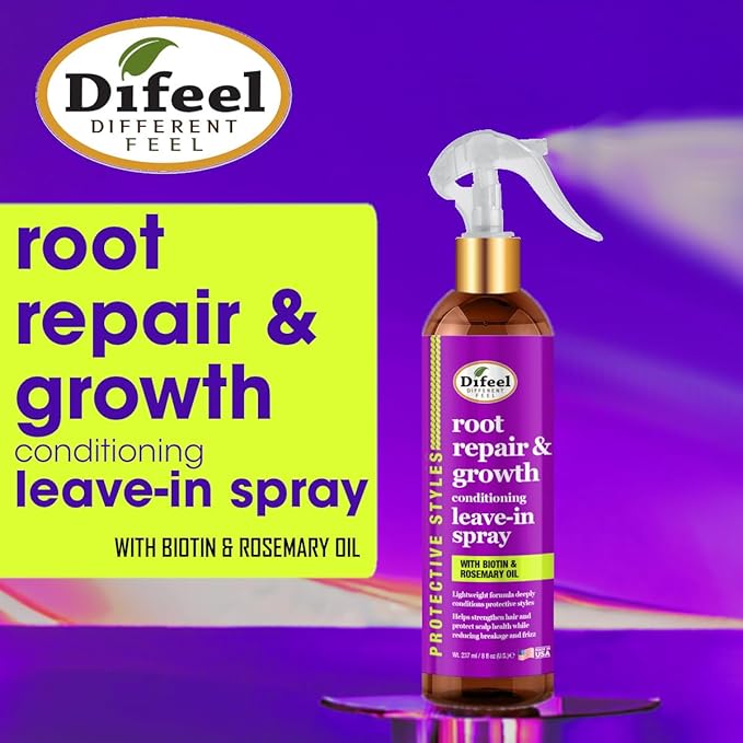 Difeel Root, Repair & Growth Conditioning Leave-in Spray 8 oz.