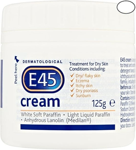 E45 Cream Moisturiser  125g